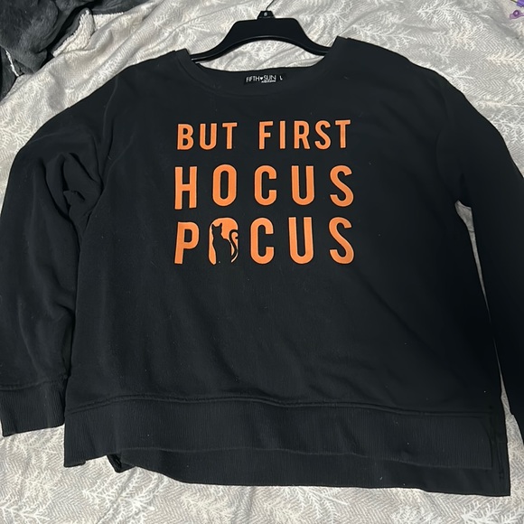 Fifth Sun Sweaters - Hocus Pocus Halloween sweatshirt